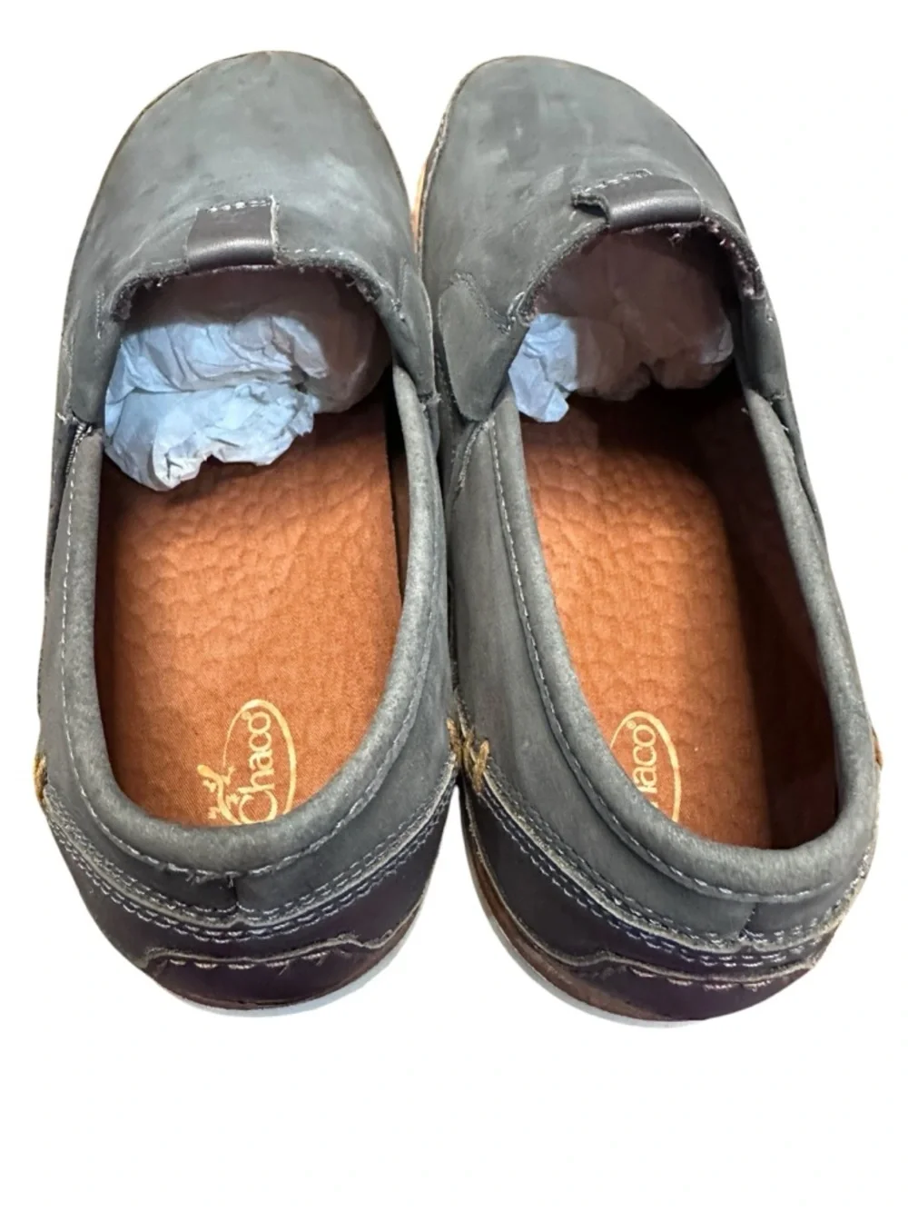 Chaco Thompson Slip On Shoes Men’s 10 Dark Gull Gray‎ NEW dress shoes
